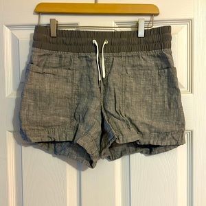 Athleta linen shorts